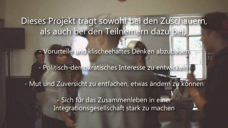 Streetwork-Projekt: Rap für Respekt -Making-of-